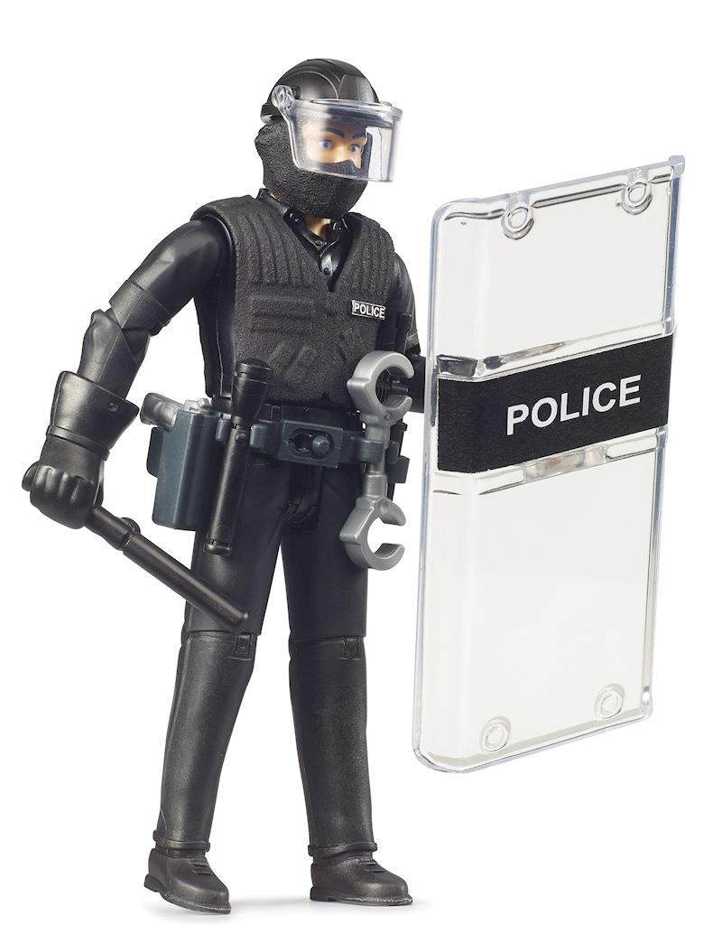 BRUDER bworld figurine Police Special Forces