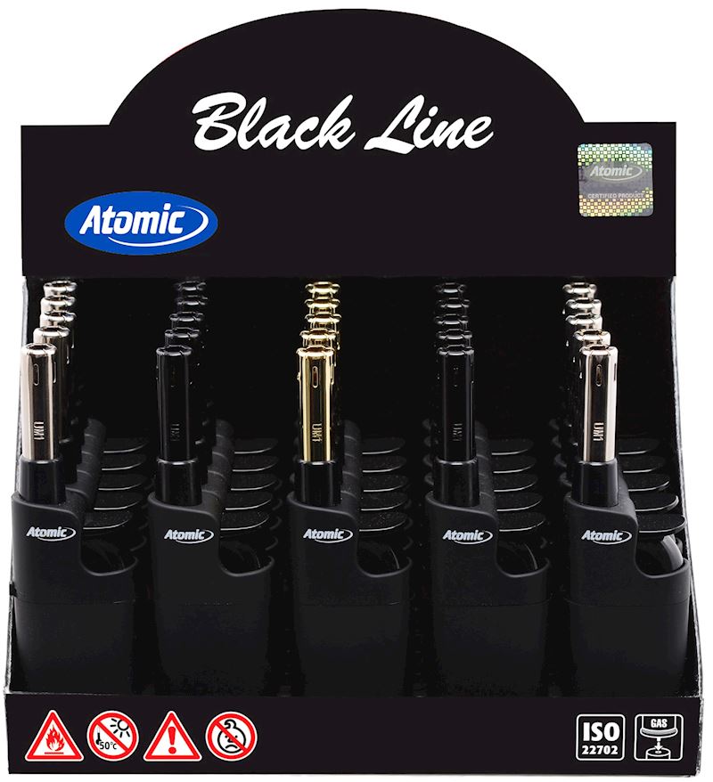 Feuerzeug / Gasanzünder Mini BBQ Black Line Atomic