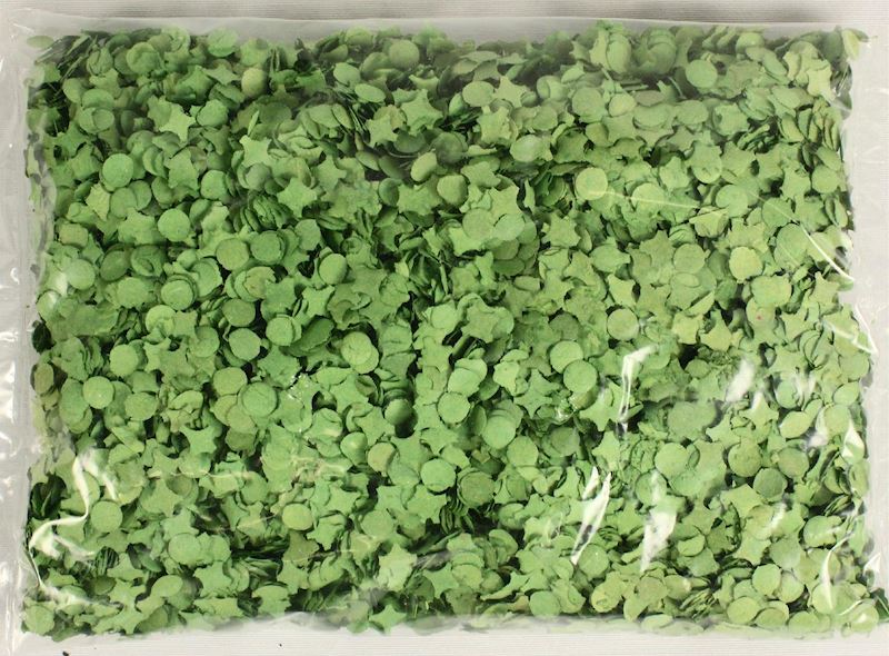 Confettis 100 gr vert 