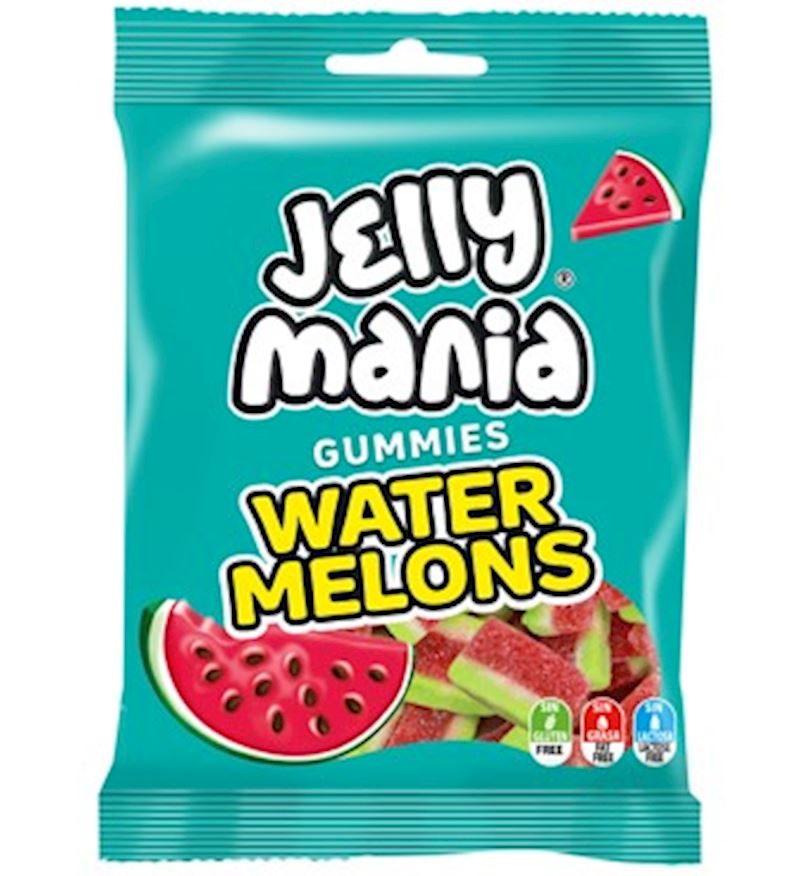 Jake Jellymania Water Melons halal, 100 g im Beutel