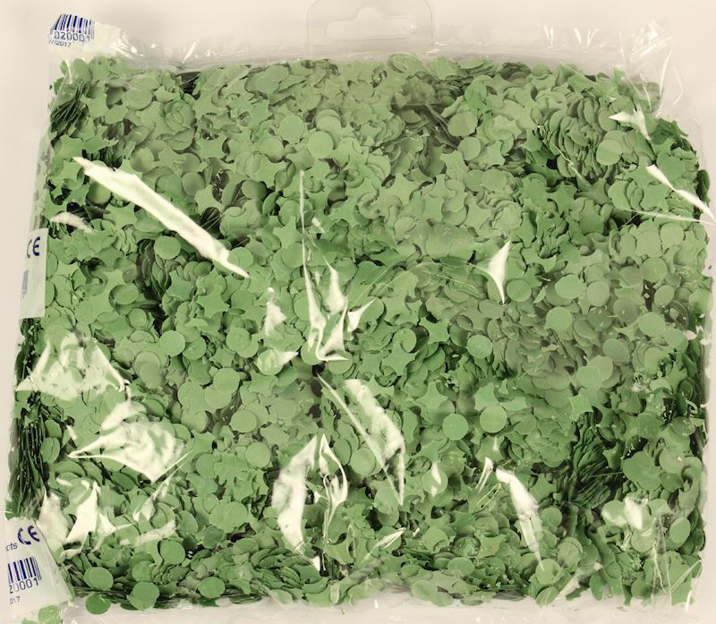 Confettis 200 gr vert 