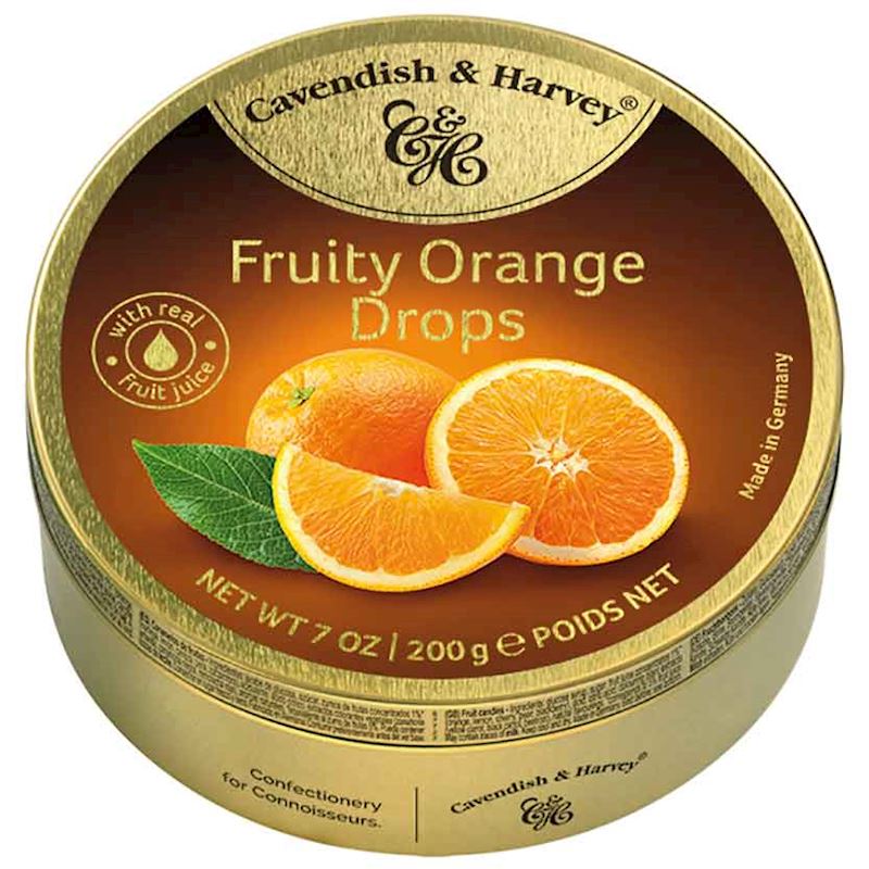 Cavendish & Harvey Dose 200 g Fruity Orange Drops