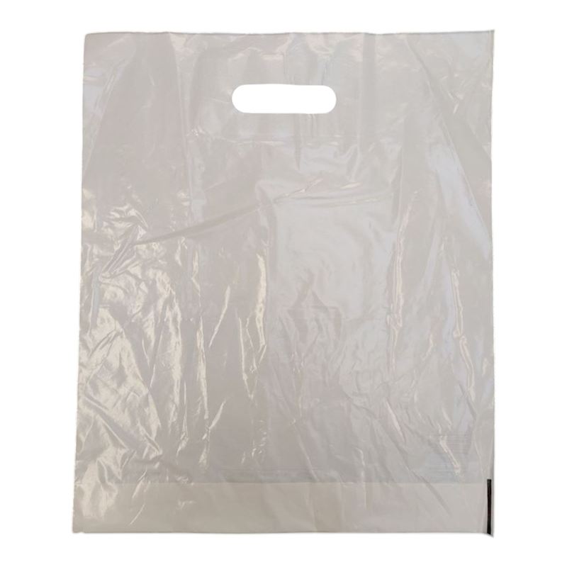 Tragtasche weiss coex-Material 380 x 450 x 50 mm