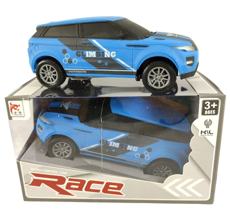 Ferngesteuertes Auto blau 16 cm exkl. 5 AA-Batterien