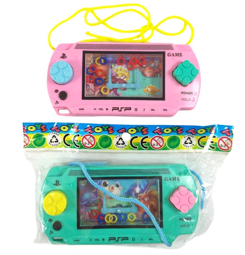 Wasserspiel Spielkonsole 10 cm 2 sort.