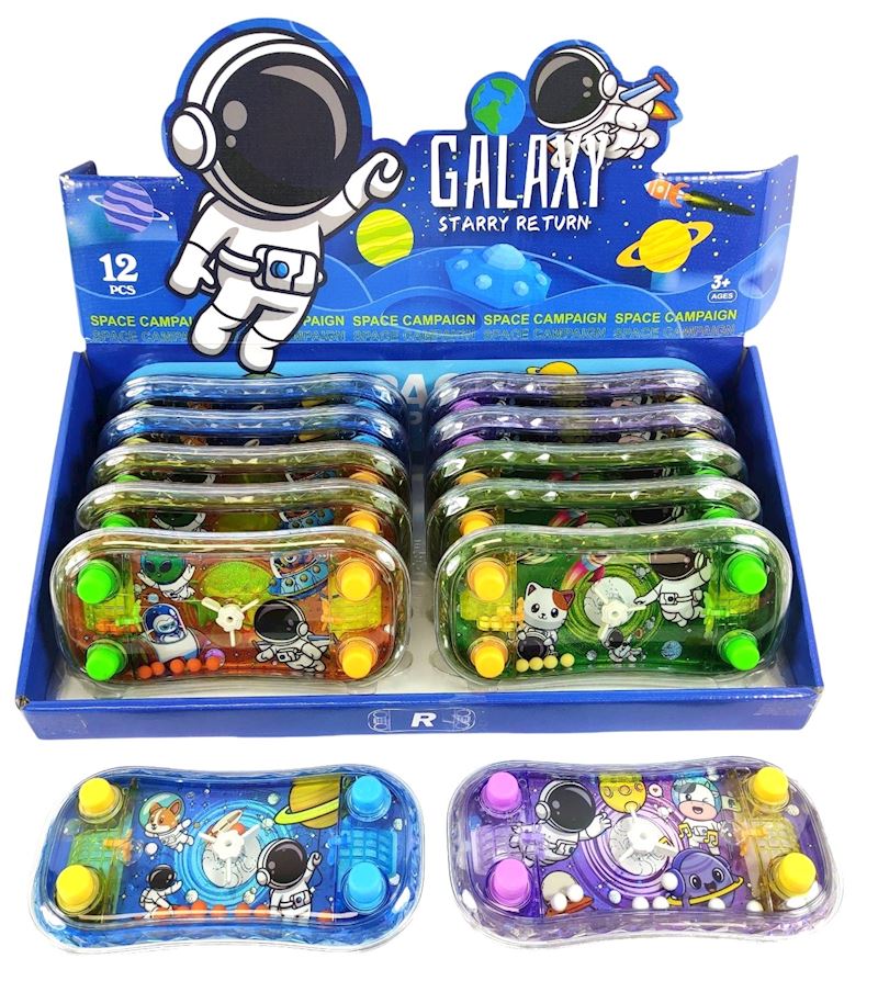 Wasserspiel Weltraum 4 sort. 9x17 cm