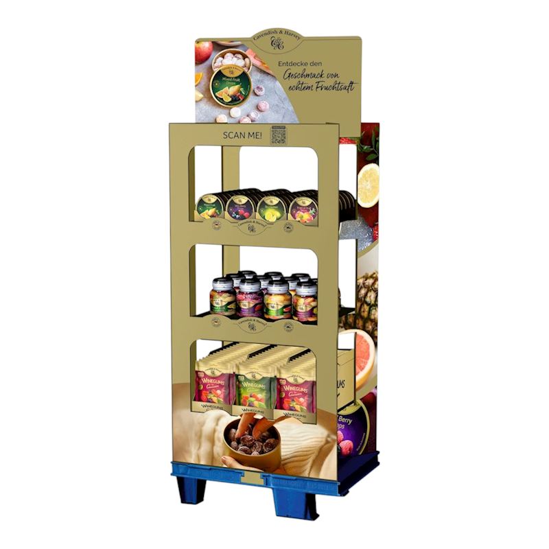 Pop-up Display 3 Lagen Cavendish & Harvey 140x58x38