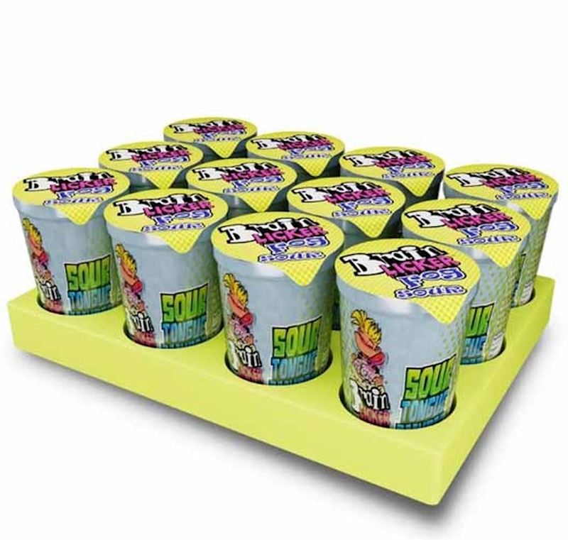 Brain Licker saure Zuckerwatte 20 g, Zungenfärber