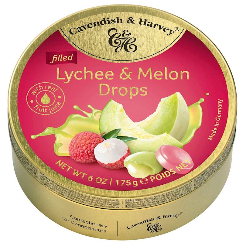 Cavendish & Harvey Dose 175 g Lychee & Melon Drops