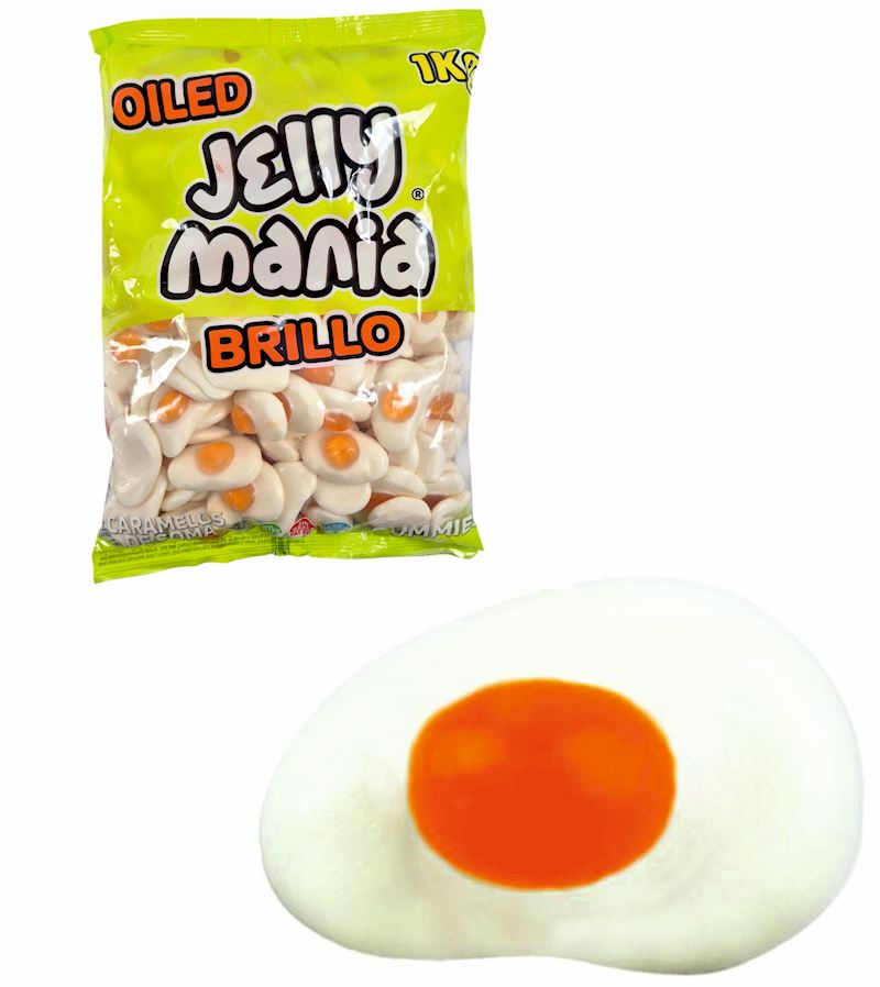 Jake Jellymania Fried Eggs 1 kg / 133 pcs en sachet