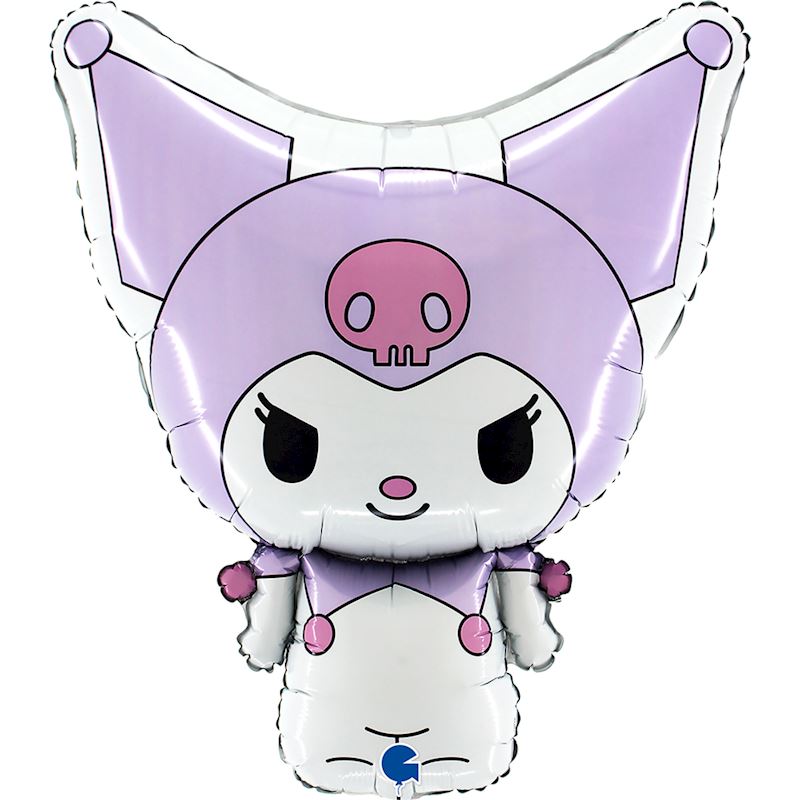 Folienballon offen Kuromi Lillac 49 cm Hello Kitty