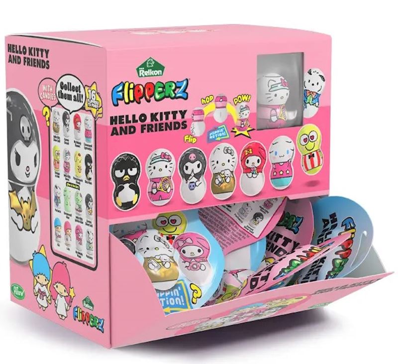 Hello Kitty & Friends Flipperz Figur mit 10 g Fruchtgummi