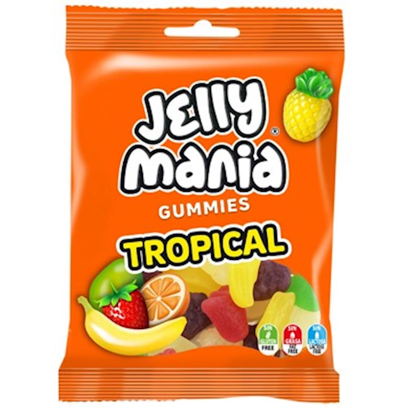Jellymania tropical Mix 100 g halal