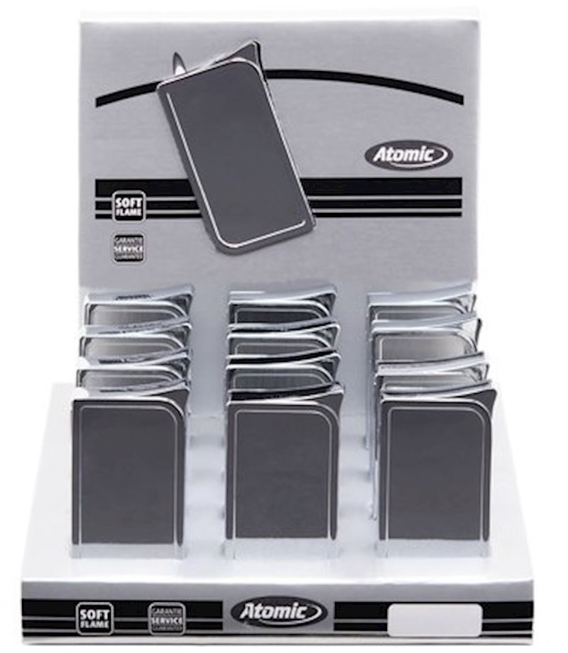 Feuerzeug silber chrom Softflame