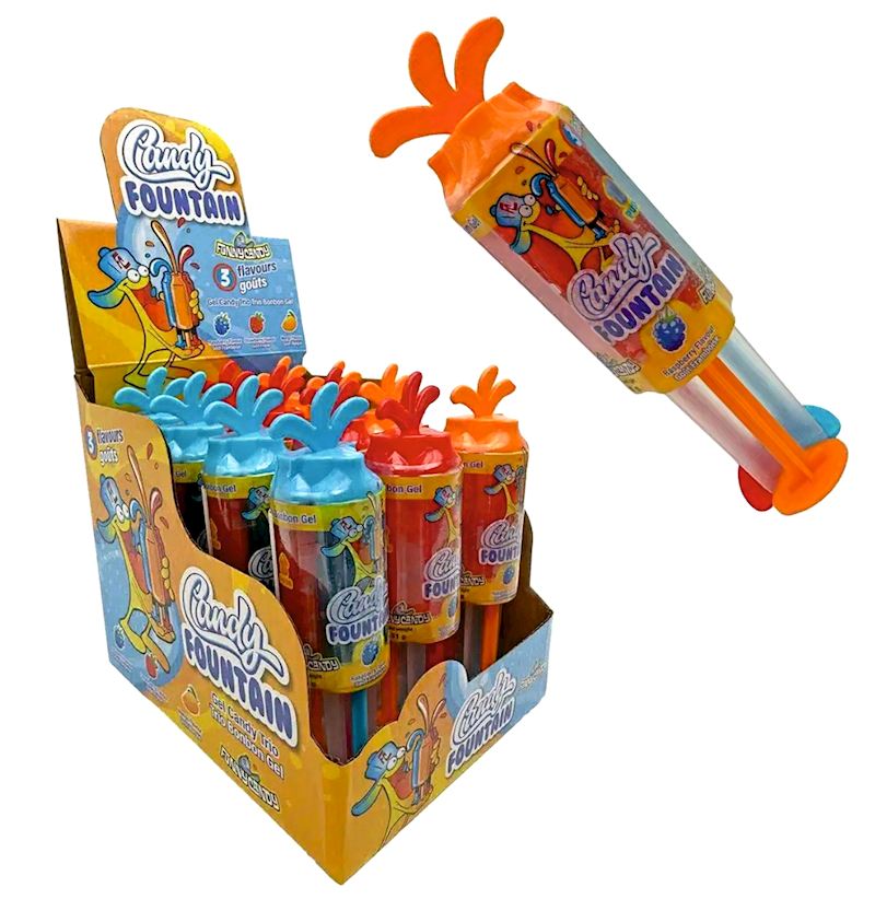FunnyCandy Candy Fountain 3 goûts assorties