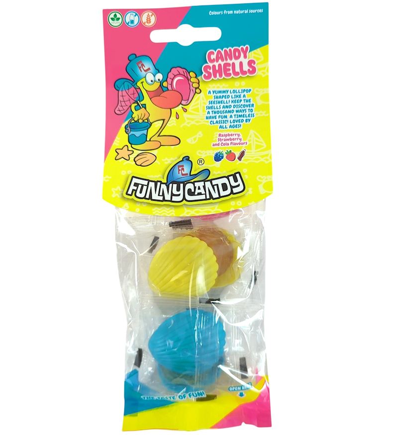 FunnyCandy Schleckmuscheln 72 g im Beutel