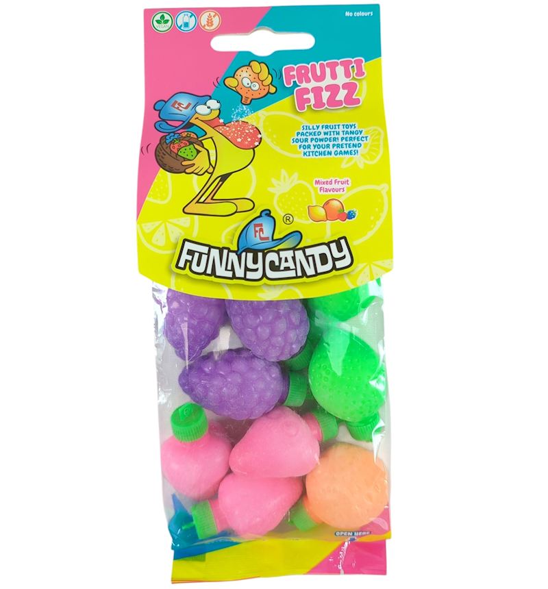 FunnyCandy Frutti Fizz 120 g im Beutel