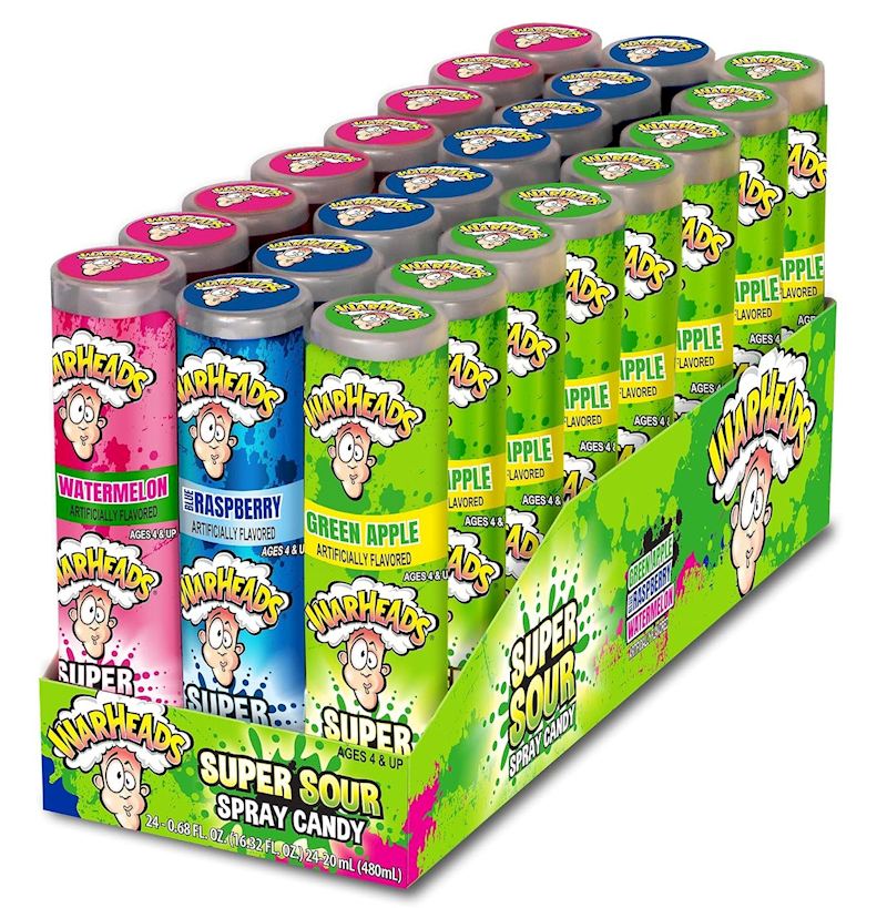 Warheads Super Sour Spray 20 ml 3 saveurs assorties