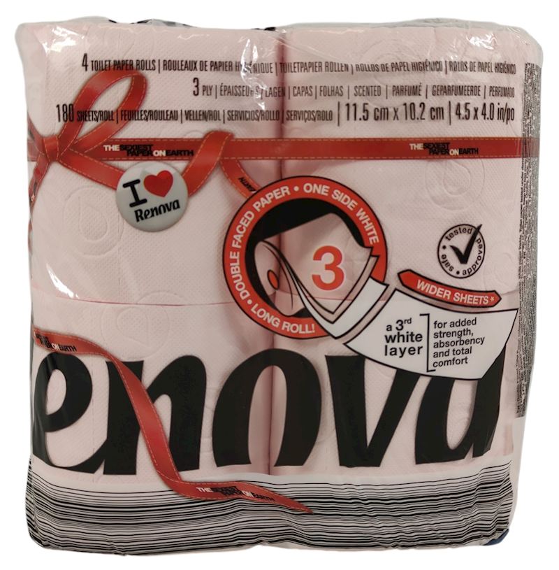 Papier hygiénique rose Red Label