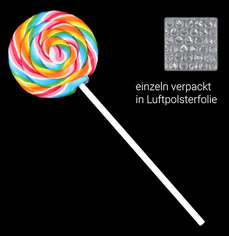 Suçette arc en ciel 55 g ronde