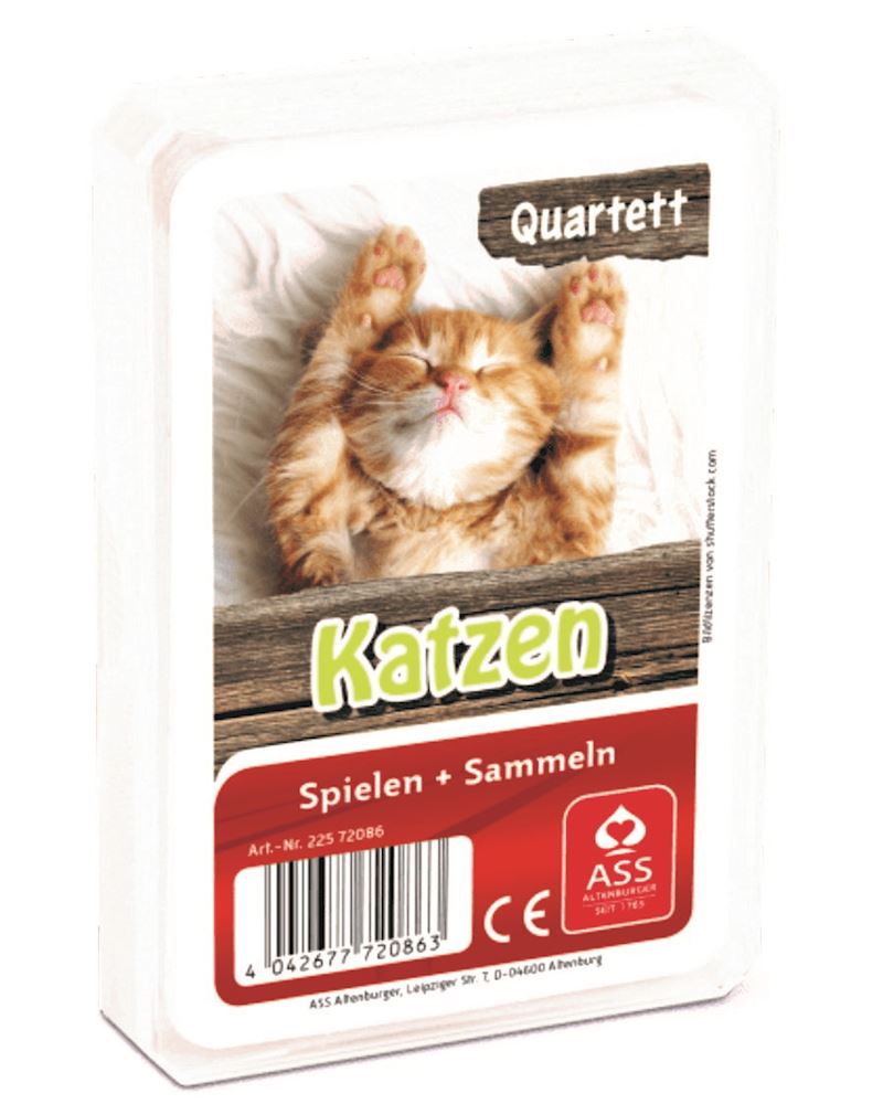 Quartett Katzen TOP ASS 32 Karten