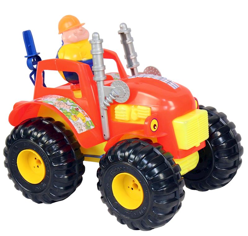 Stossfigur Traktor mit Stab dick ohne Bonbons