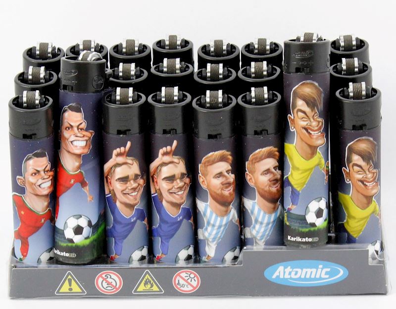 Briquet joueur de football 