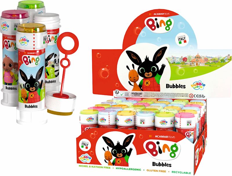Seifenblasen Bing 60ml mit Geduldspiel