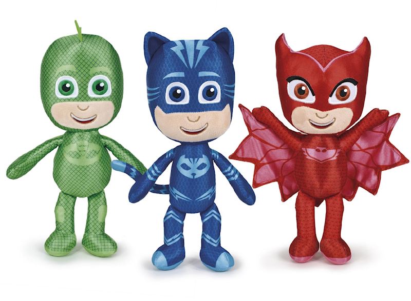 Plüsch PJ Masks Figuren 25x32 cm (nur noch rot)