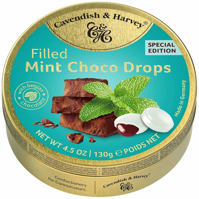 Cavendish & Harvey Dose 130 g Mint Choco Drops