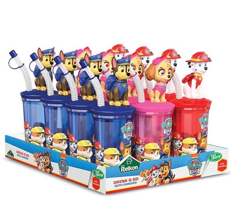Drink & Go Paw Patrol avec 10 g bonbons