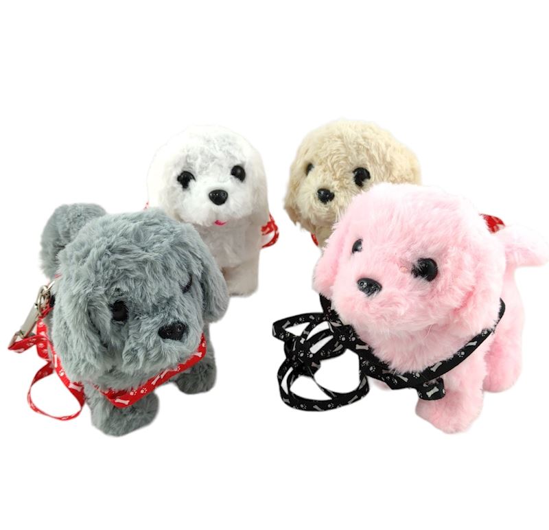 Chien avec danse 17 cm 4xass. sauf 2 piles AA