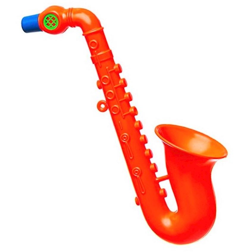Sing-Saxophon orange 28 cm 