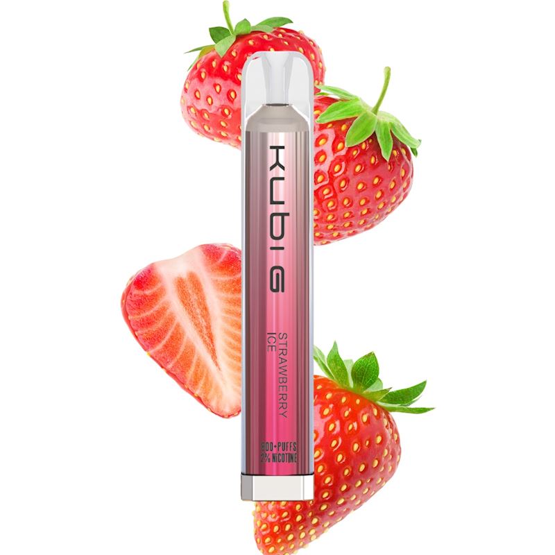 E-Shisha jetable avec nicotine Strawberry Ice
