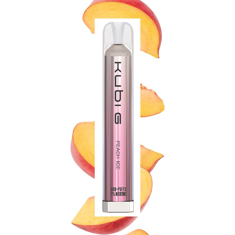 E-Shisha jetable avec nicotine Peach Ice