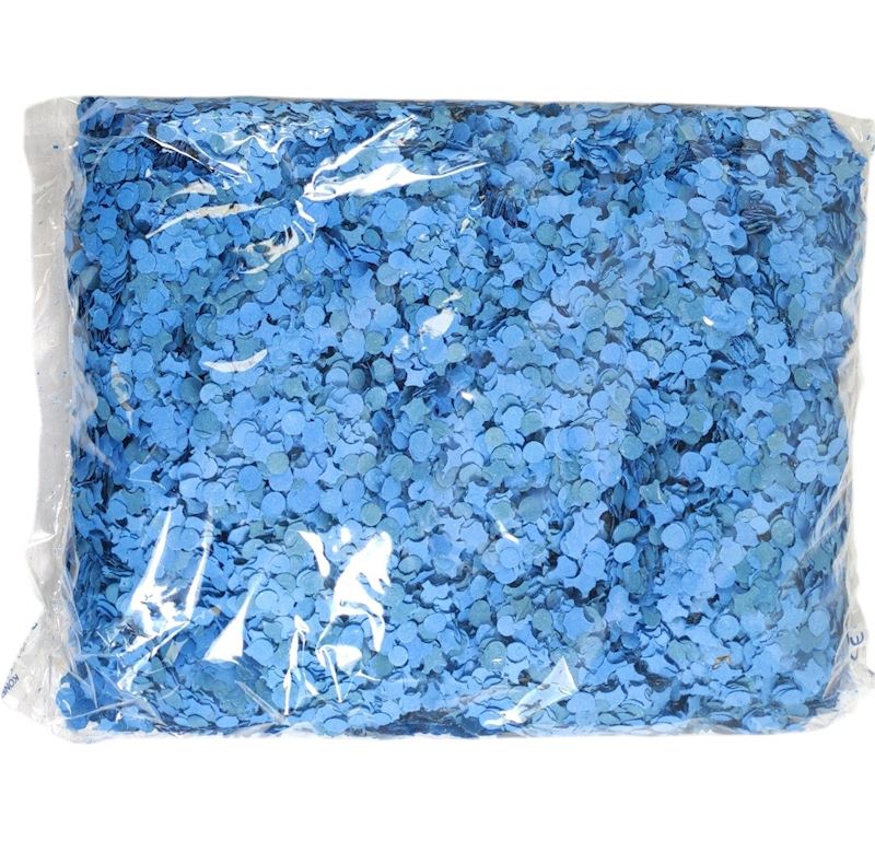 Konfetti 500 g blau 