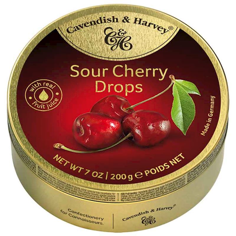 Cavendish & Harvey Dose Sour Cherry Drops 200 g