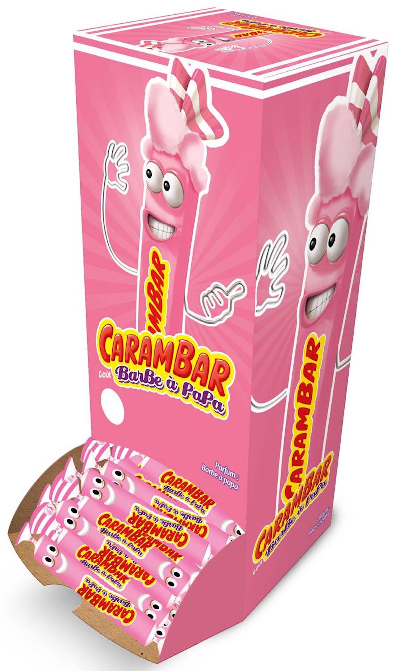 Carambar Barbe a Papa rosa 6.8 g Aroma Zuckerwatte