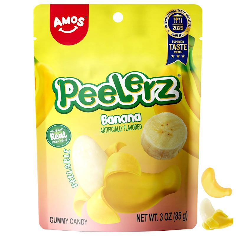 Peelerz Banane 65 g Fruchtgummi mit Fruchtsaft