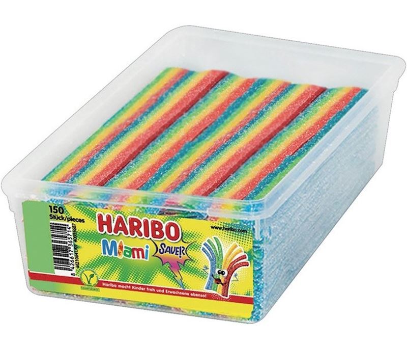HARIBO Pasta Basta Miami 150 Stück in der Dose