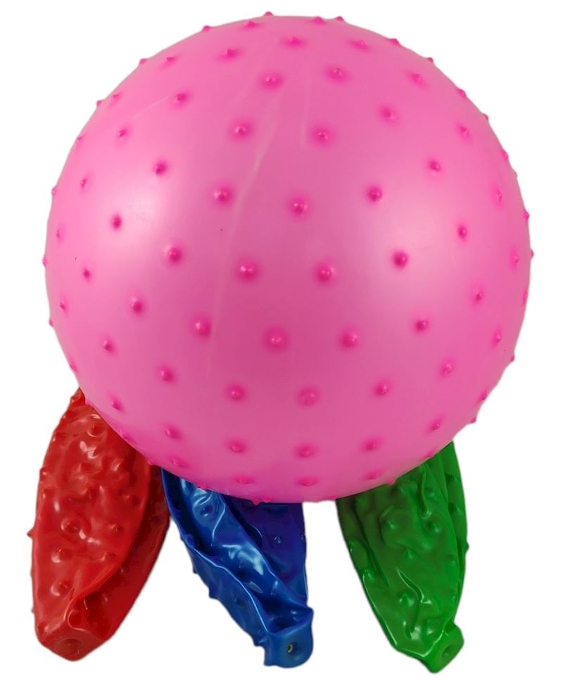 Ballon avec piots 20 cm 5 ass.
