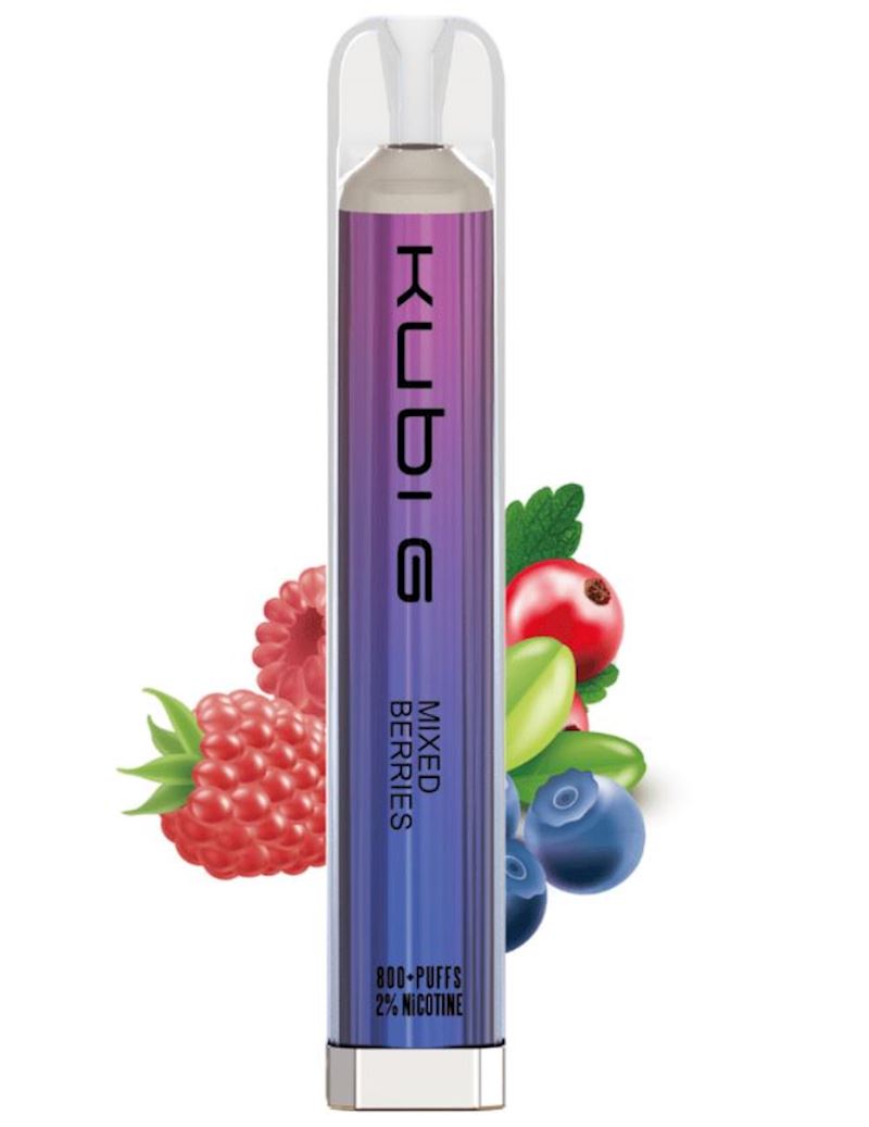 E-Shisha jetable avec nicotine Mixed Berries