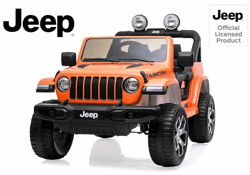Kinder Jeep Wrangler Rubicon Allrad 2-Sitzer, 4x35W 12V