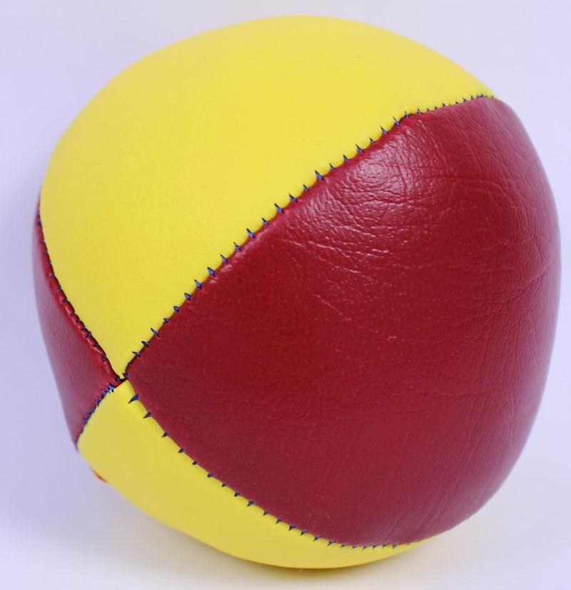 Wurfball 100 g gelb/rot für Büchsenwerfen