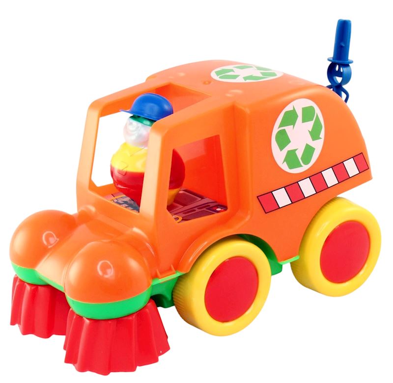 Stossfigur Putzmaschine mit Stab dick ohne Bonbons