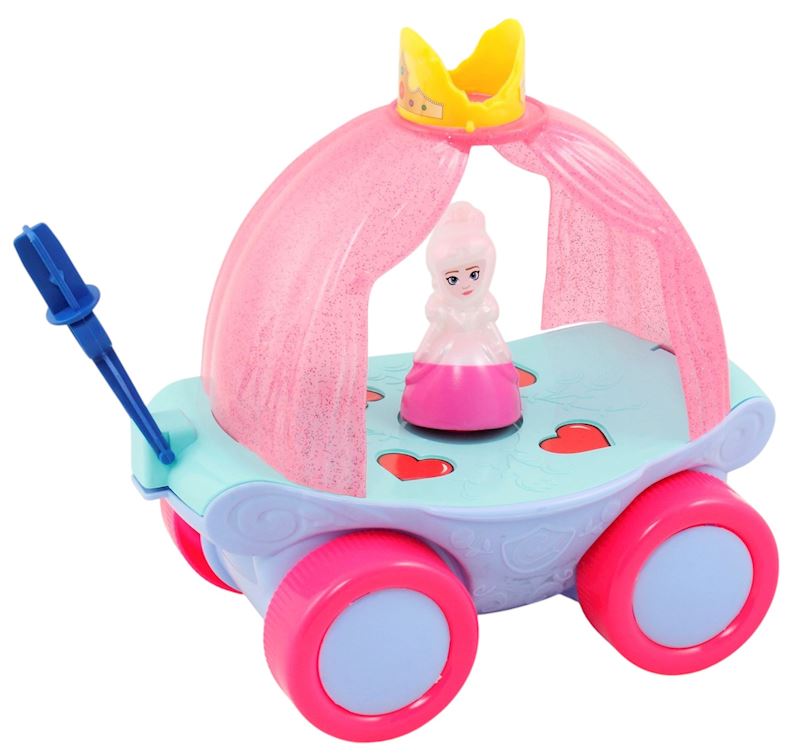 Stossfigur Kutsche Prinzessin mit Stab dick ohne Bonbons