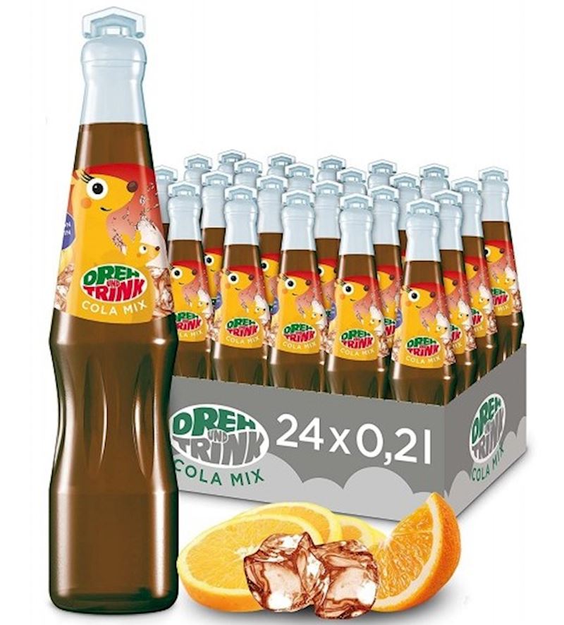 Dreh und Trink Cola Mix 200ml, Kangu-Cola, koffeinfrei