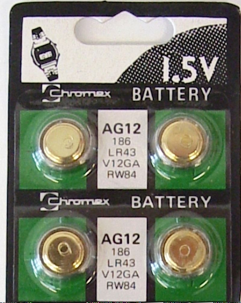 Batterien Knopf AG-12 Preis pro Batterie