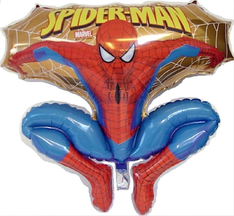 Ballon alum. ouvert Spider-Man (Ital.Lizenz)