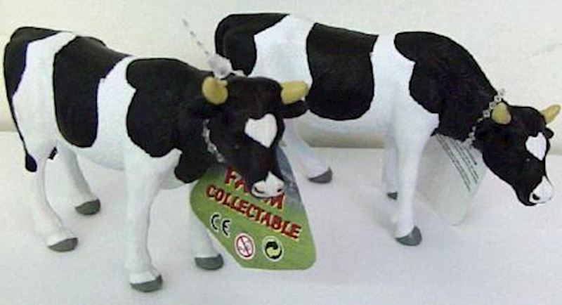Kuh schwarz/weiss 2xsort. 6x10cm